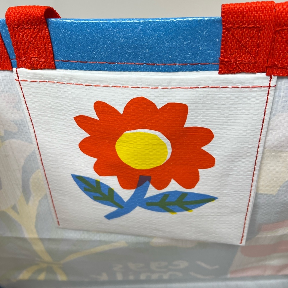 Blue Q "Eggs, Milk, Flowers" Shopper Tote Bag - Picture 6 of 10